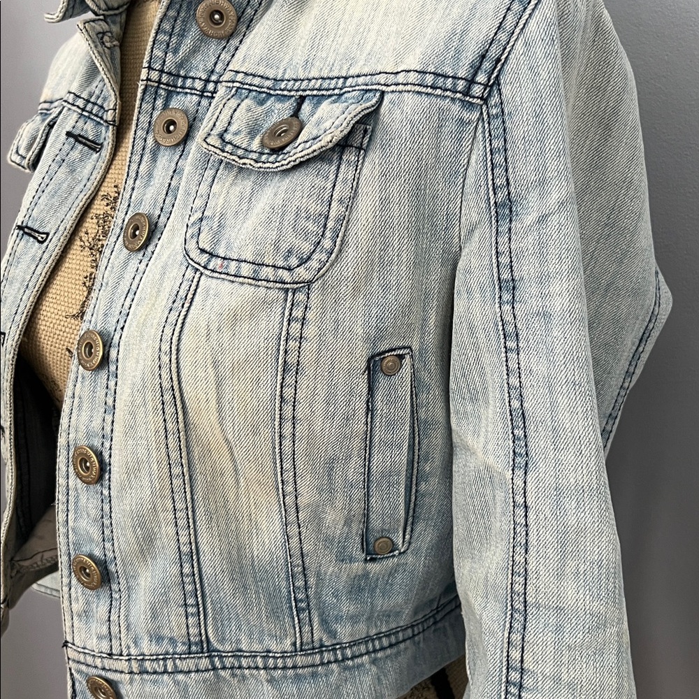 Highway Jeans Crop Jacket - Picture 6 of 9